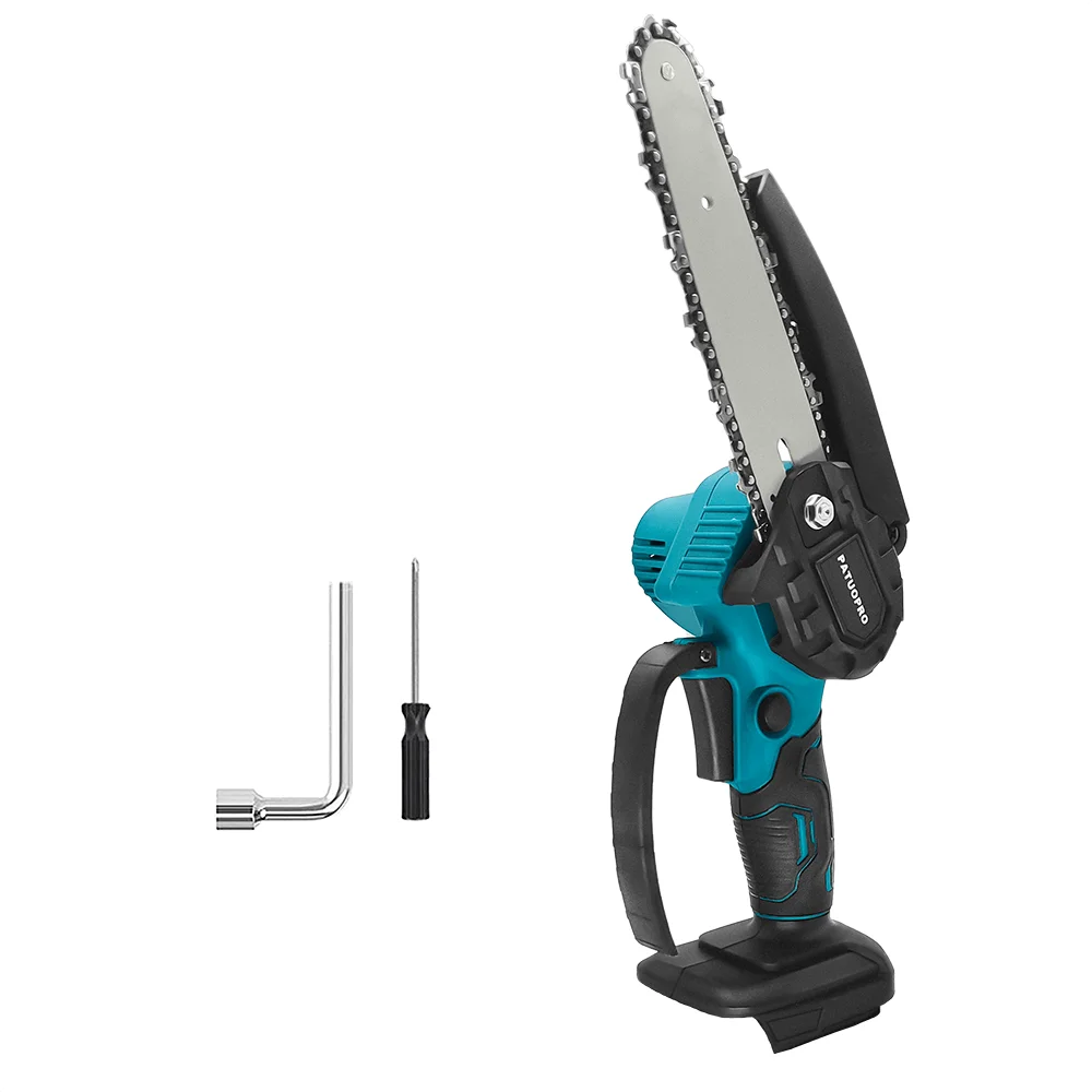 6-Inch Cordless Mini Chainsaw – Compatible with Makita 18V Batteries