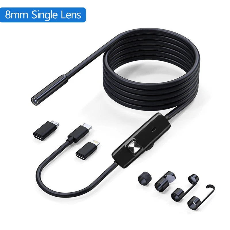 HD 1920P USB Endoscope Inspection Camera for Android & iPhone