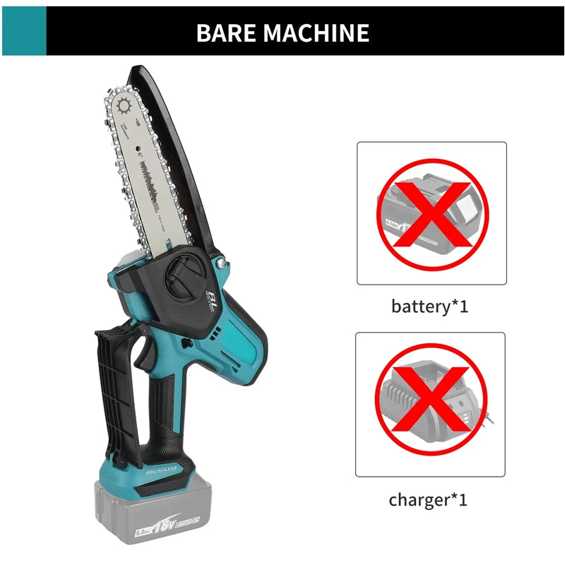 6-Inch Cordless Mini Chainsaw