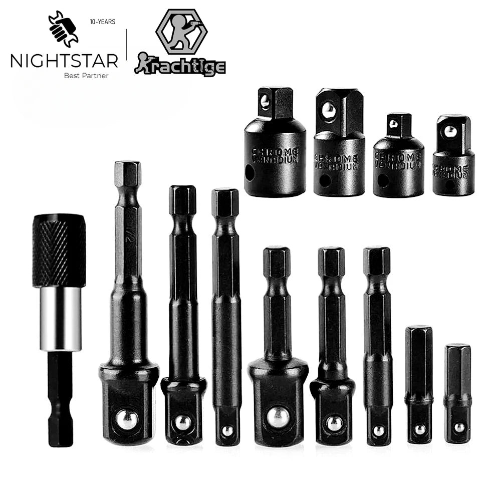 Impact Socket Adapter & Reducer Set