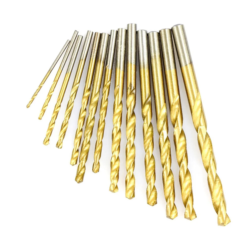 13-Piece Multi-Material Drill Bit Set