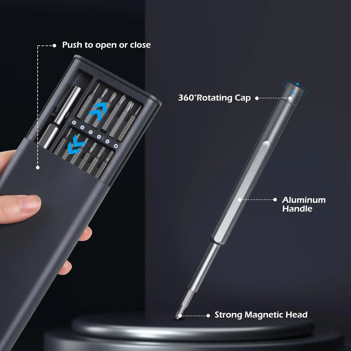 25-in-1 Precision Mini Screwdriver Set