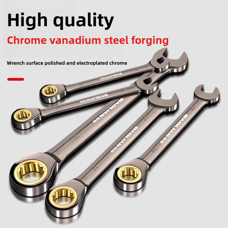 Universal Ratchet Spanner Set