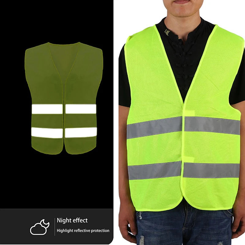 Reflective High Visibility Safety Vest