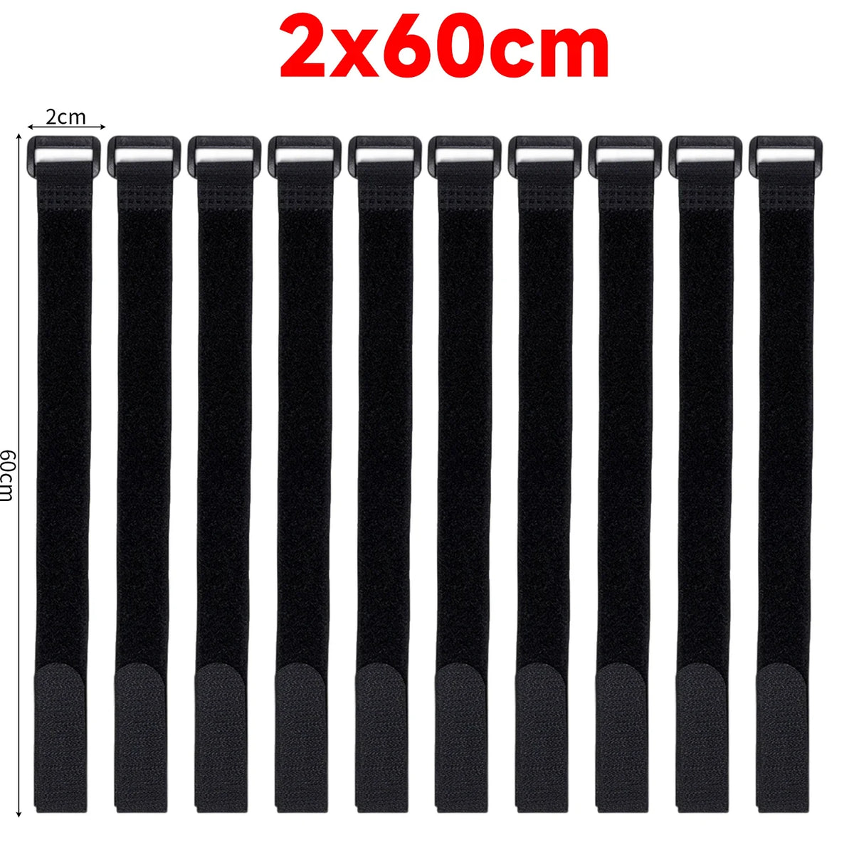 Reusable Hook & Loop Cable Ties