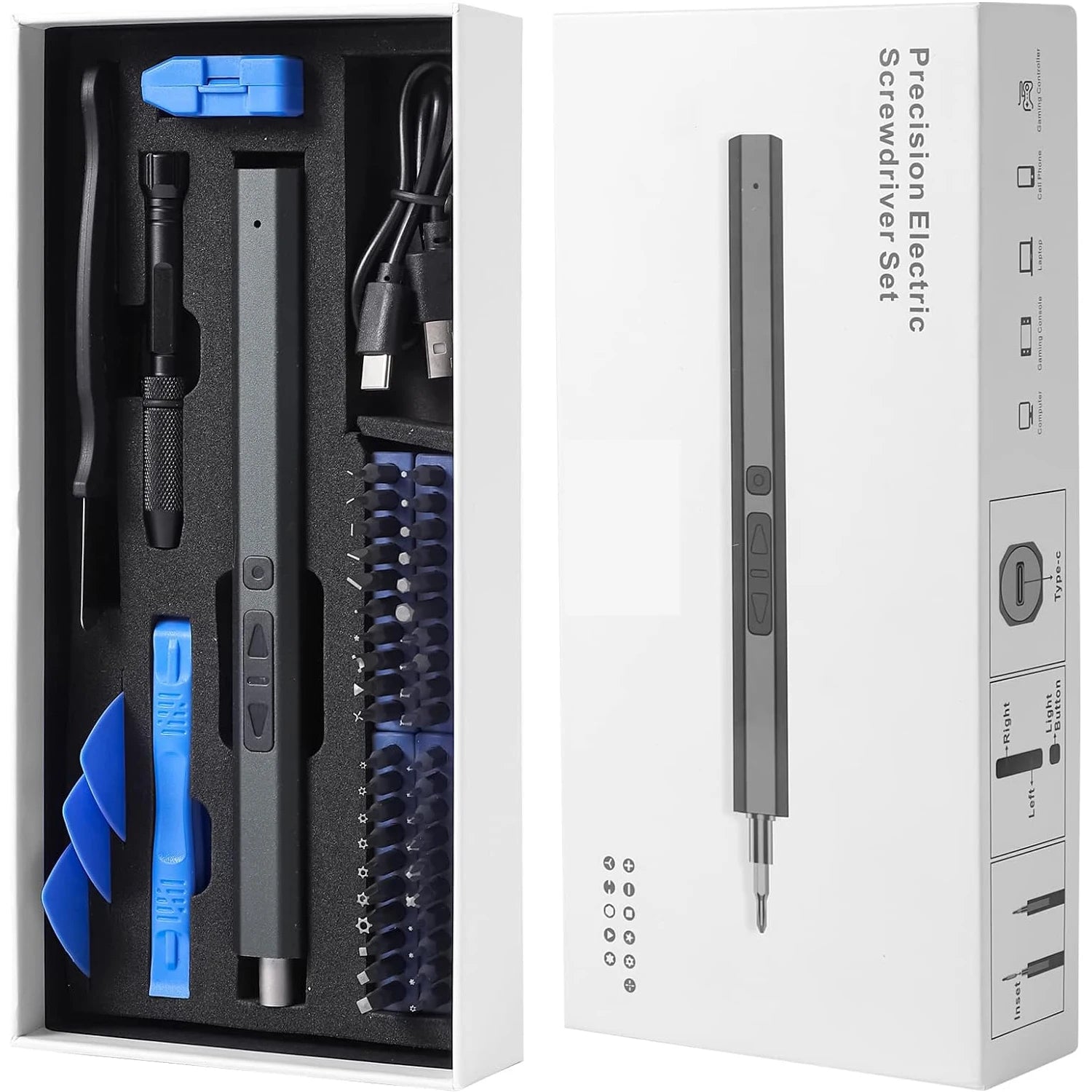 Cordless Precision Electric Screwdriver Set