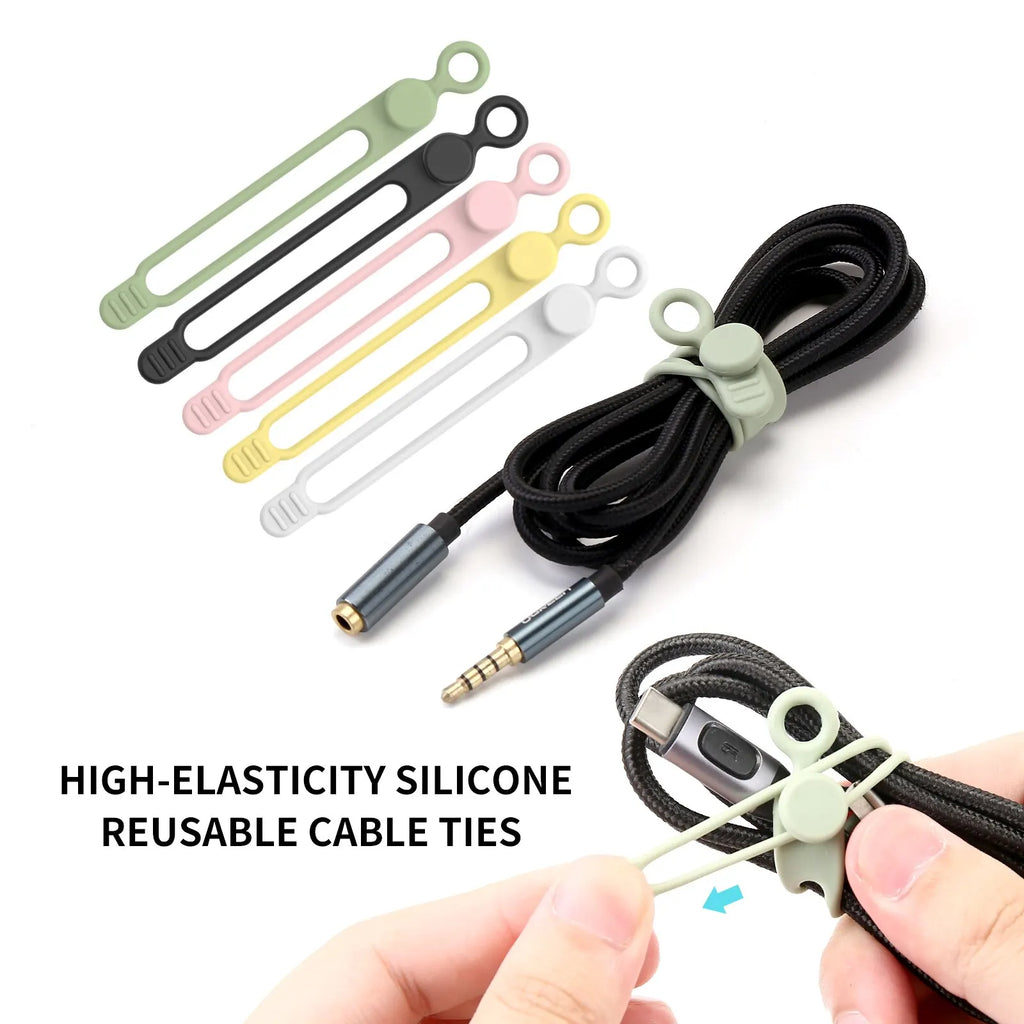 Reusable Silicone Cable Ties