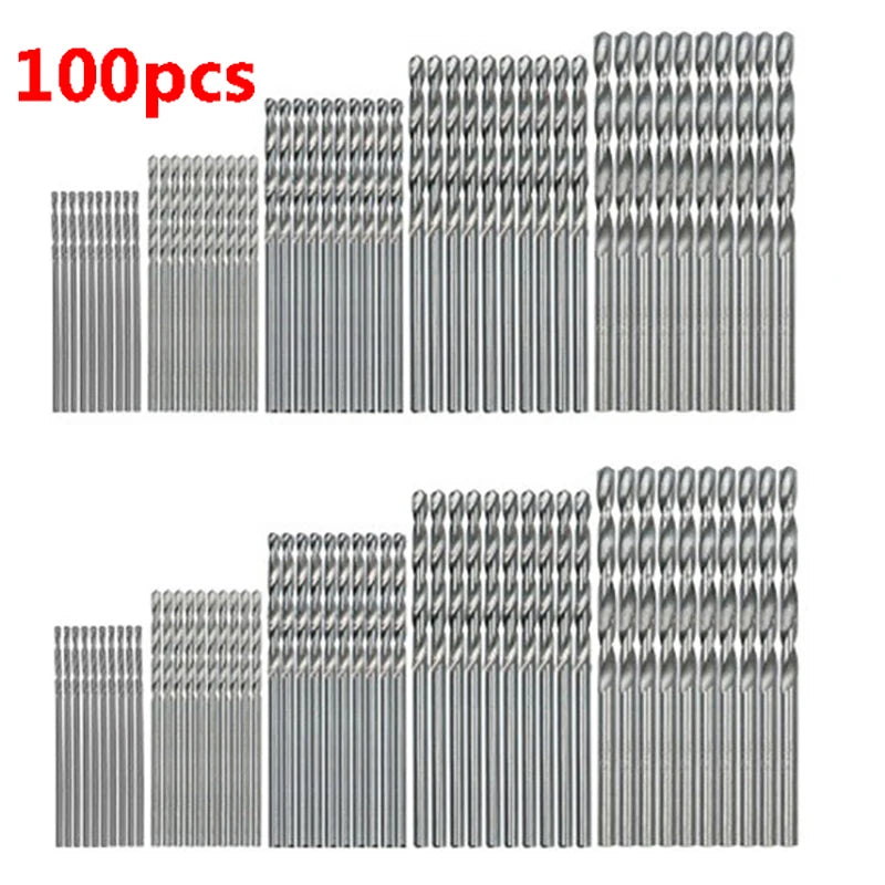 Titanium Coated HSS Micro Drill Bit Set