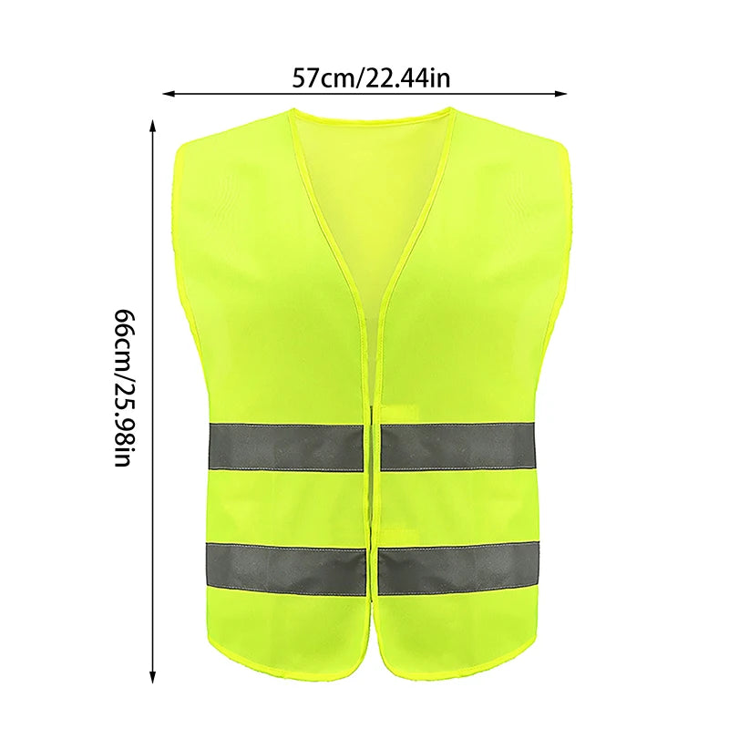 Reflective High Visibility Safety Vest