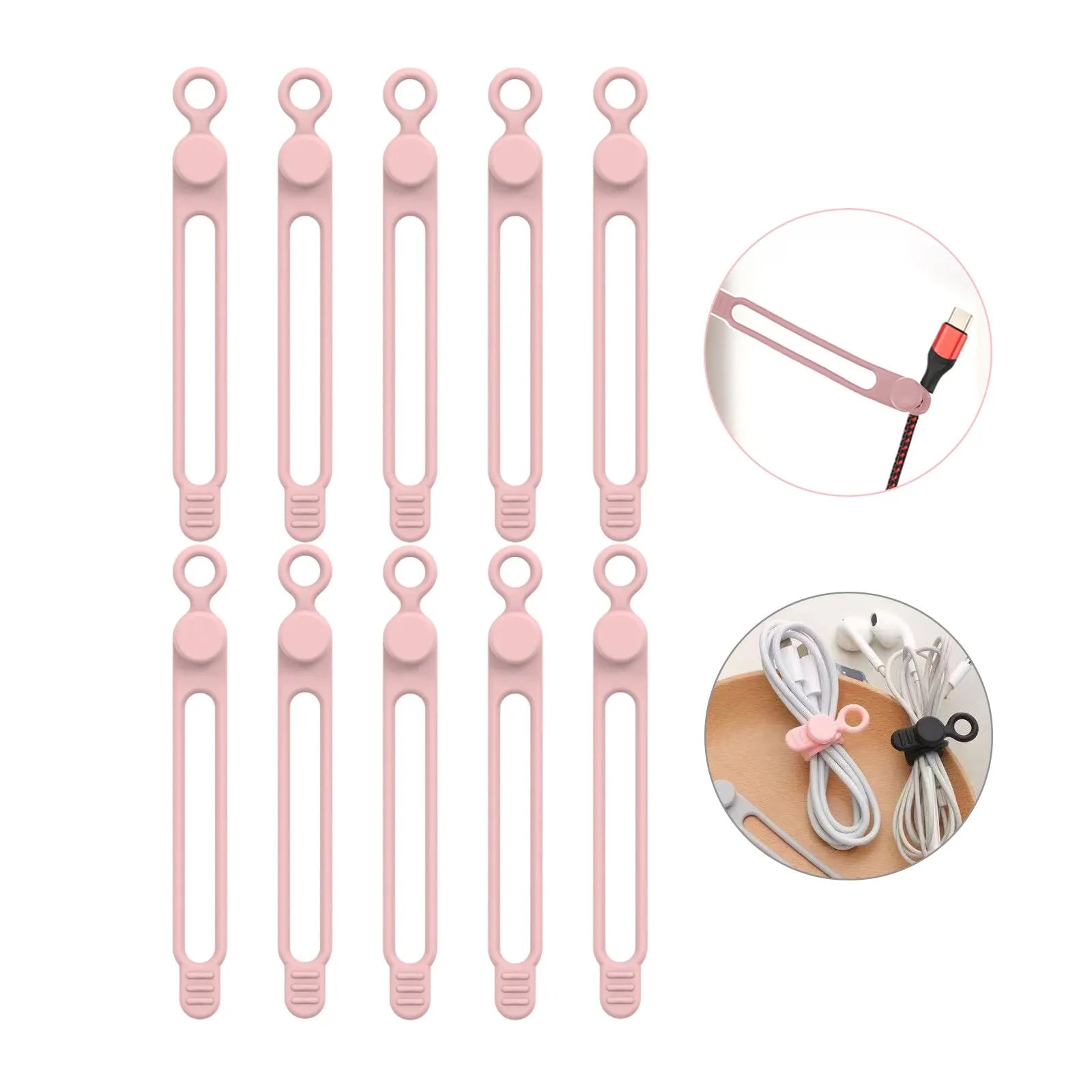 Reusable Silicone Cable Ties