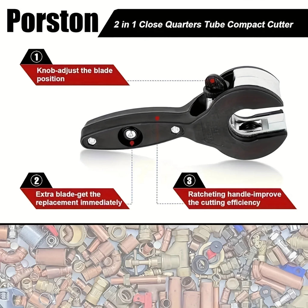 Professional Ratchet Pipe Cutter – Heavy-Duty Tube Cutting Tool
