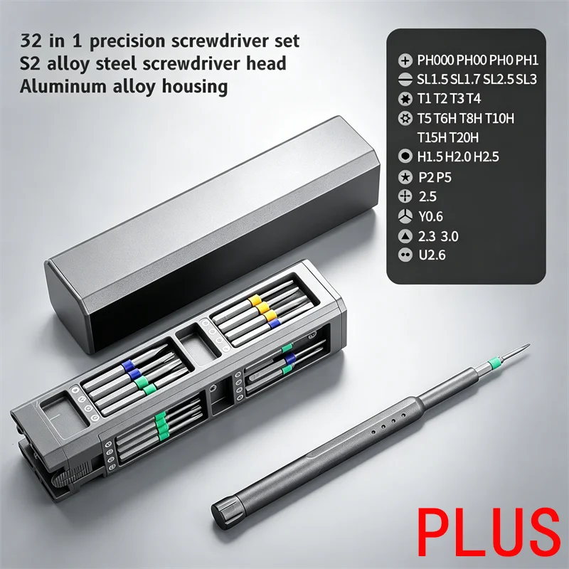 46-in-1 Precision Screwdriver Repair Tool Kit
