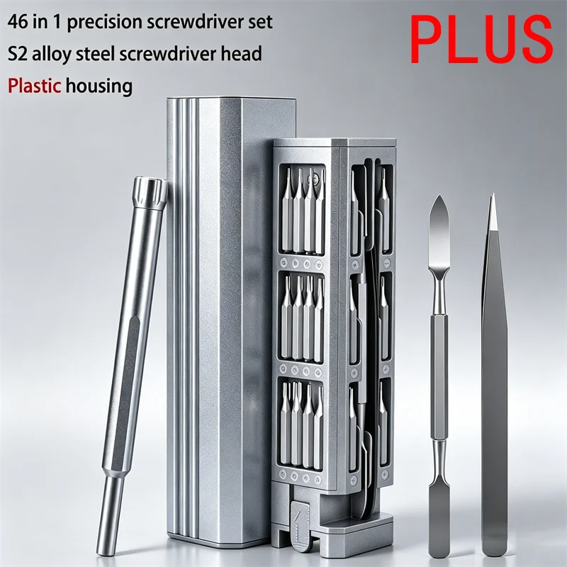 46-in-1 Precision Screwdriver Repair Tool Kit