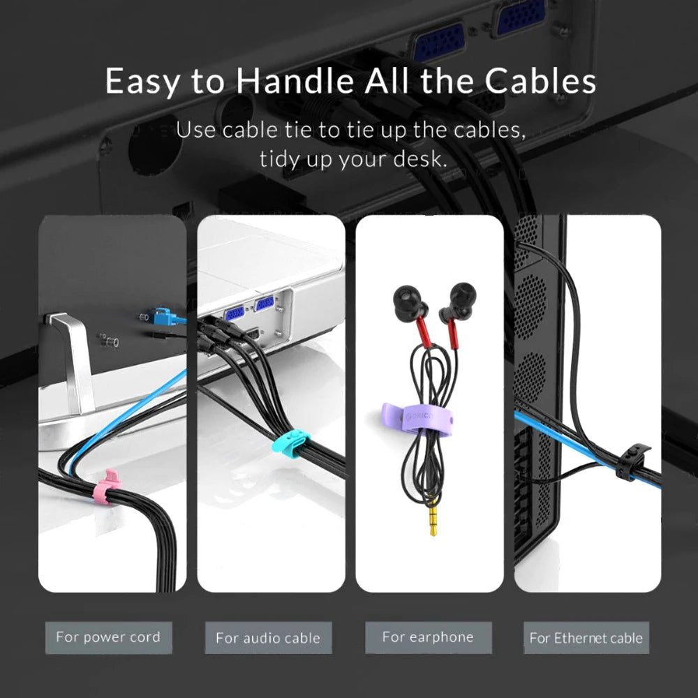 Reusable Silicone Cable Ties