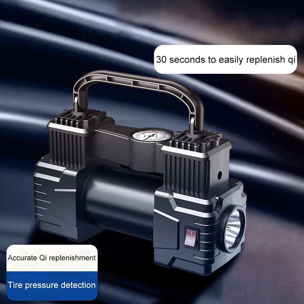 12V Portable Air Compressor – 150 PSI Tyre Inflator