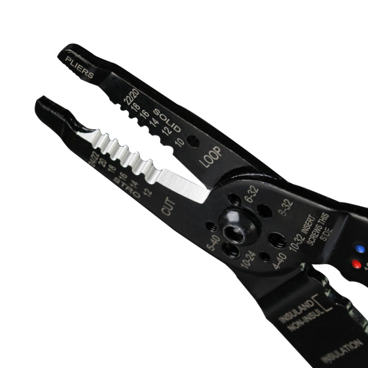 8-Inch Wire Stripping, Cutting & Crimping Pliers