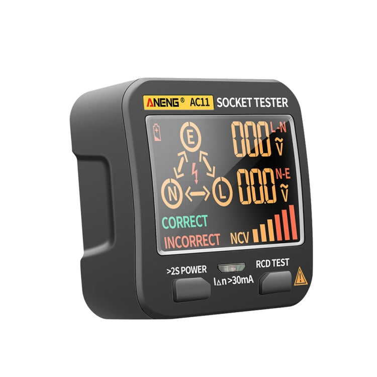 ANENG AC11 Digital Socket Tester — UK, EU or US Plug