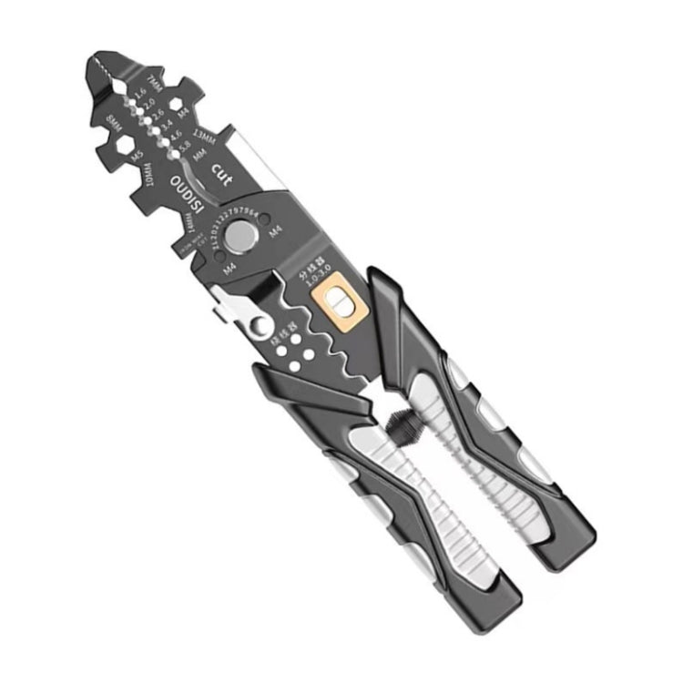 25-in-1 Multipurpose Wire Stripper — Black