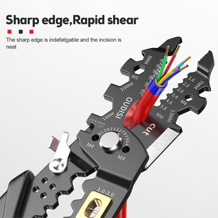 25-in-1 Multipurpose Wire Stripper — Black