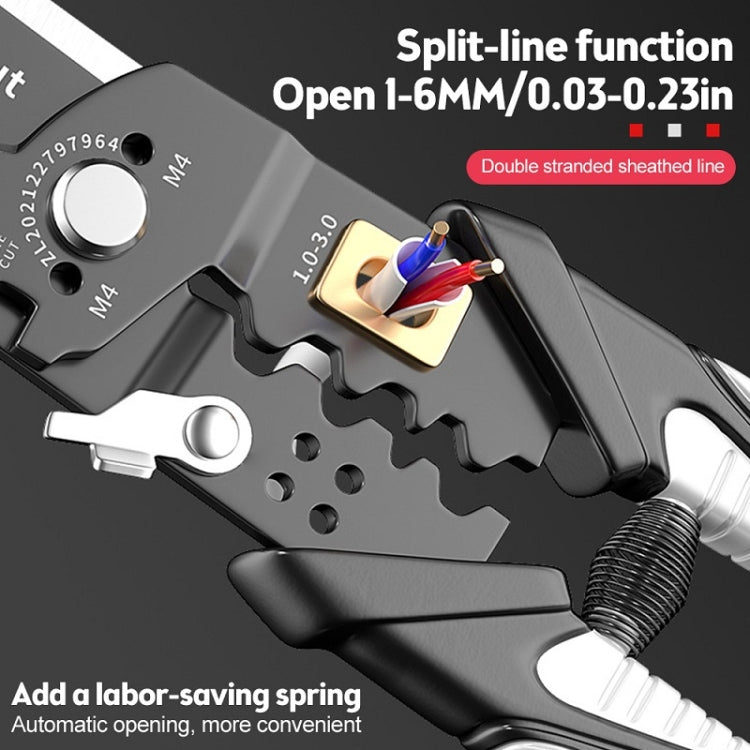25-in-1 Multipurpose Wire Stripper — Black