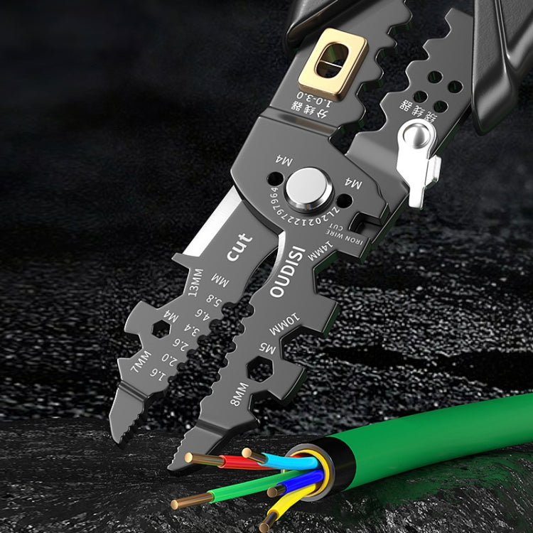 25-in-1 Multipurpose Wire Stripper — Black
